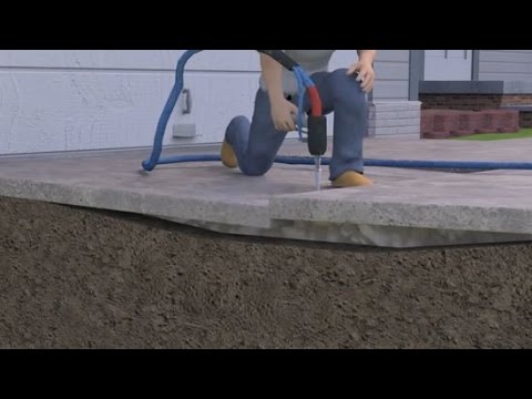 This Foam System Can Raise Concrete Slabs
