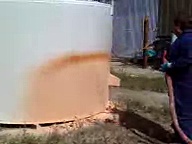 spray foam Insulation oil tank 1.3gp